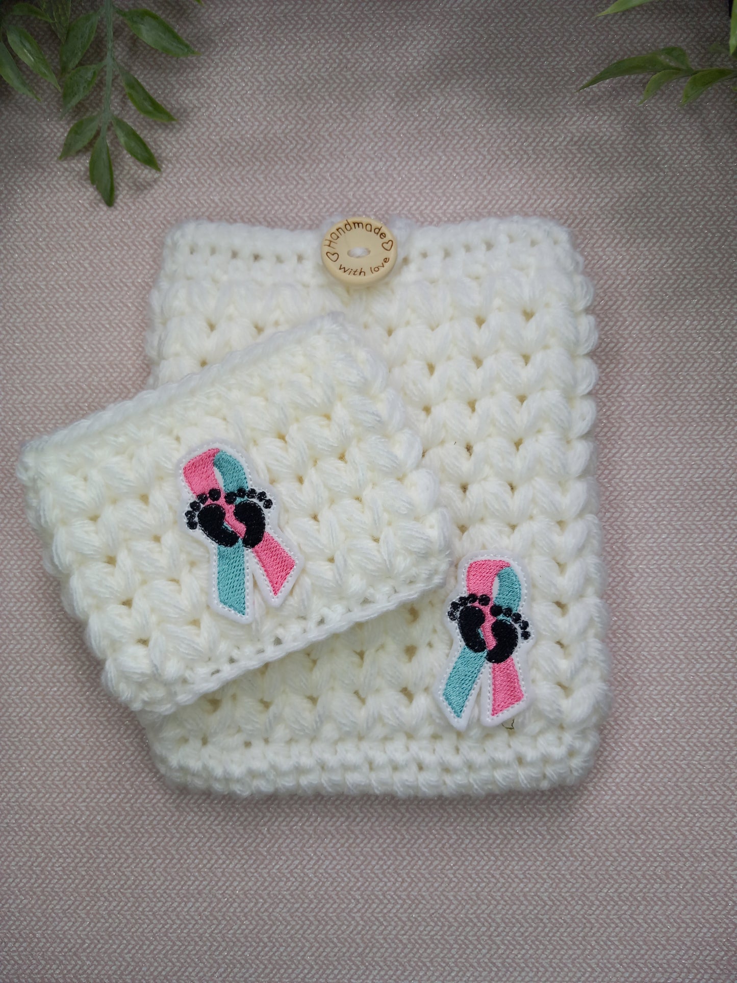Baby Loss Kindle Sleeve and coffee cosy set - Made-To-Order