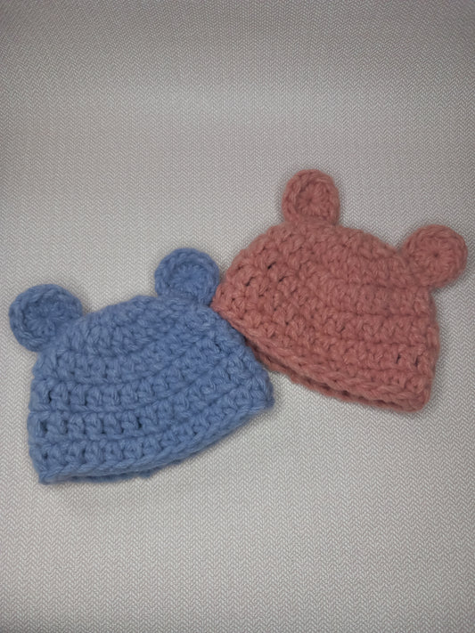 Bear ear beanie